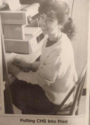 Jill Pearson 1990 Yearbook