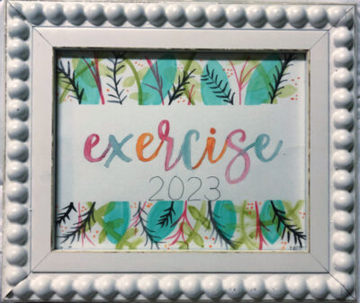 stir framed painting