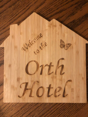 stir Orth Hotel sign