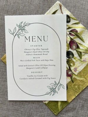 stir menu